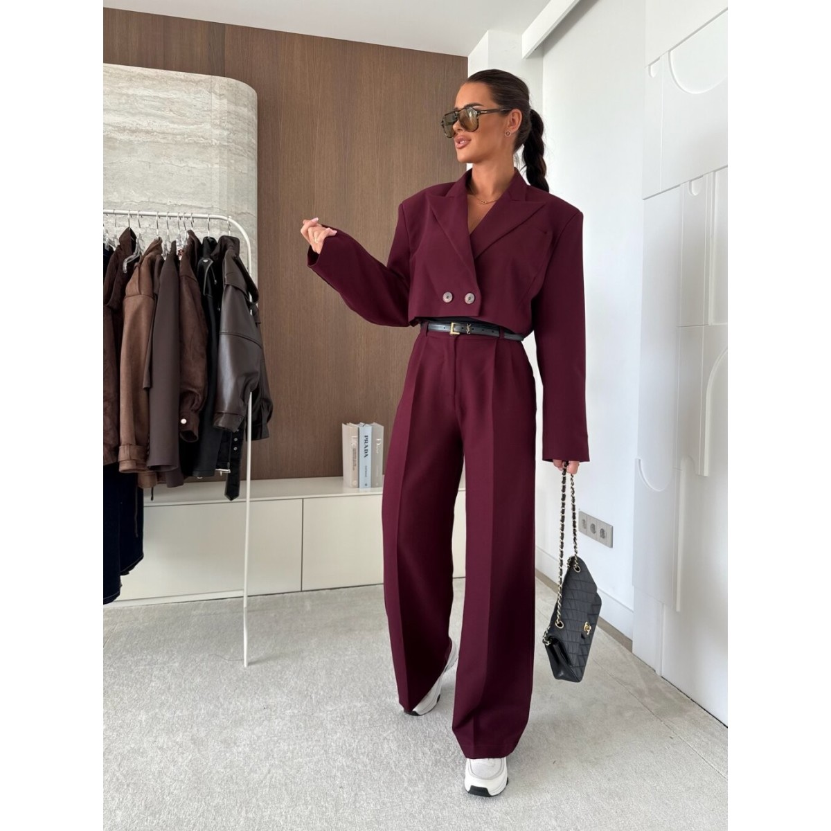 Grand Shop | Панталон Turner Premium в бордо