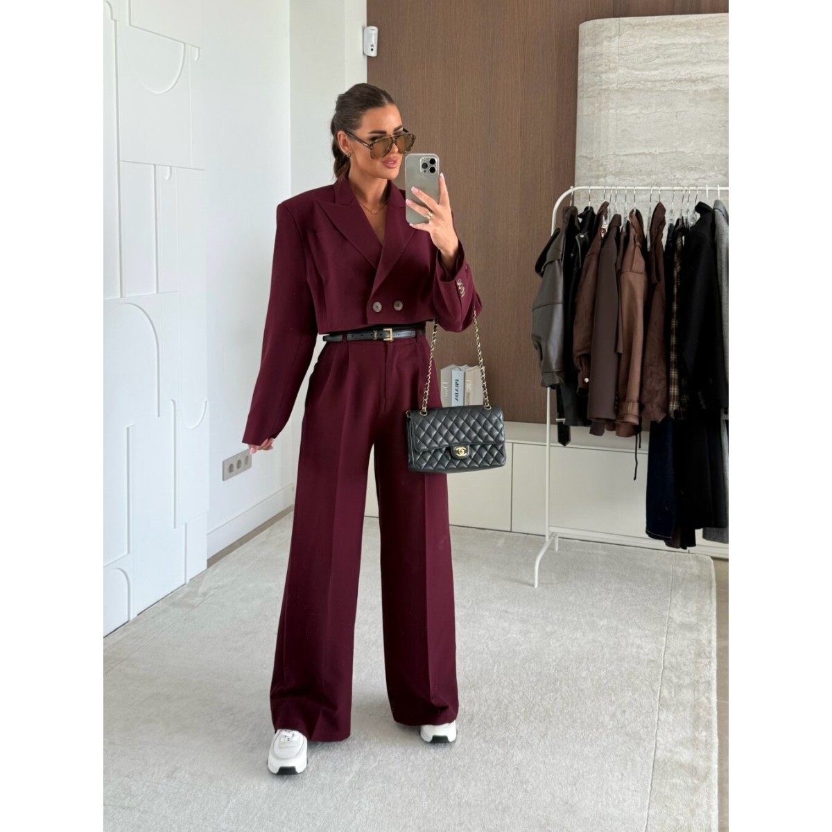 Grand Shop | Панталон Turner Premium в бордо