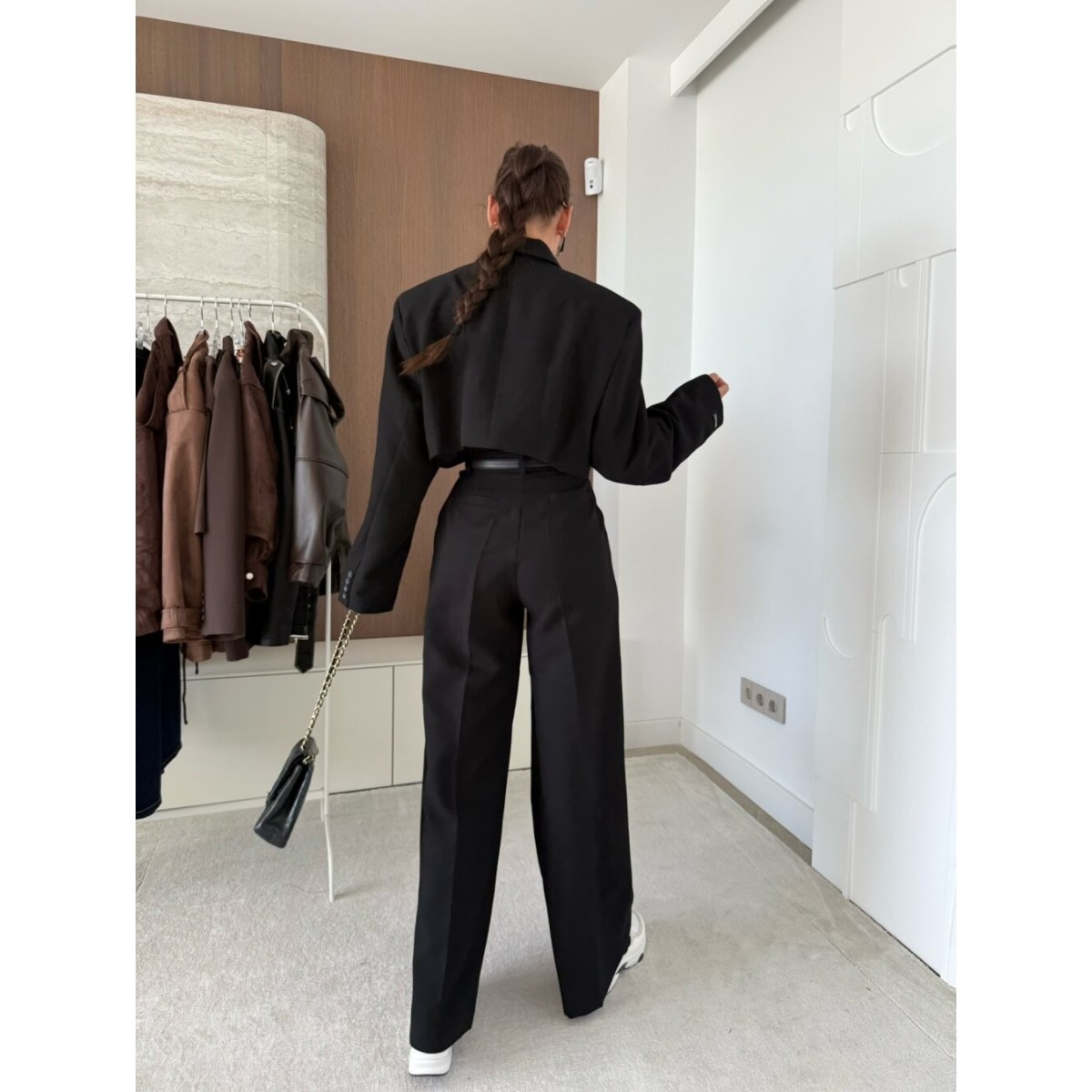 Grand Shop | Панталон Turner Premium в Черно